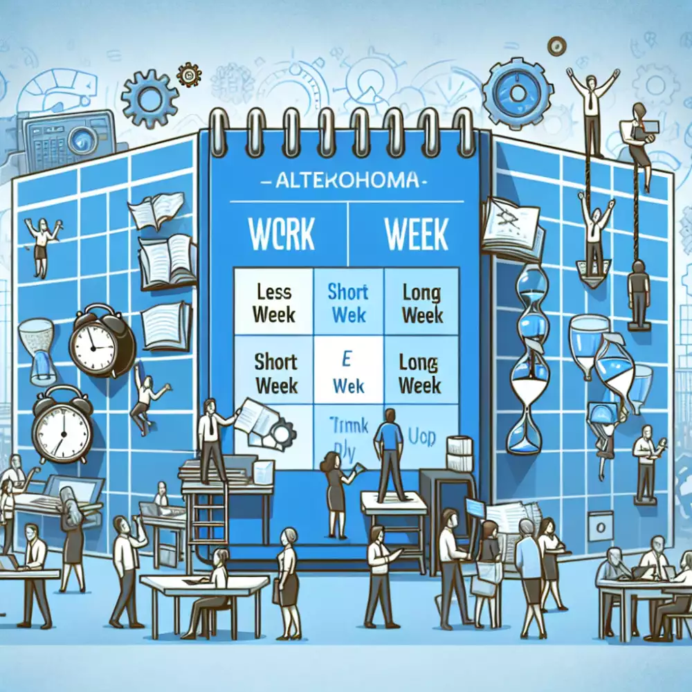 práce krátký dlouhý týden