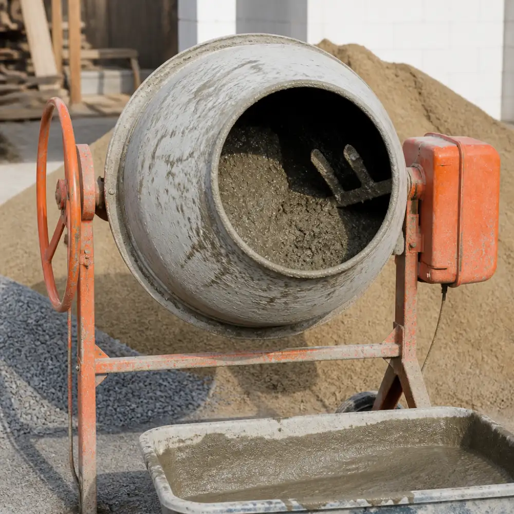 míchačka na beton