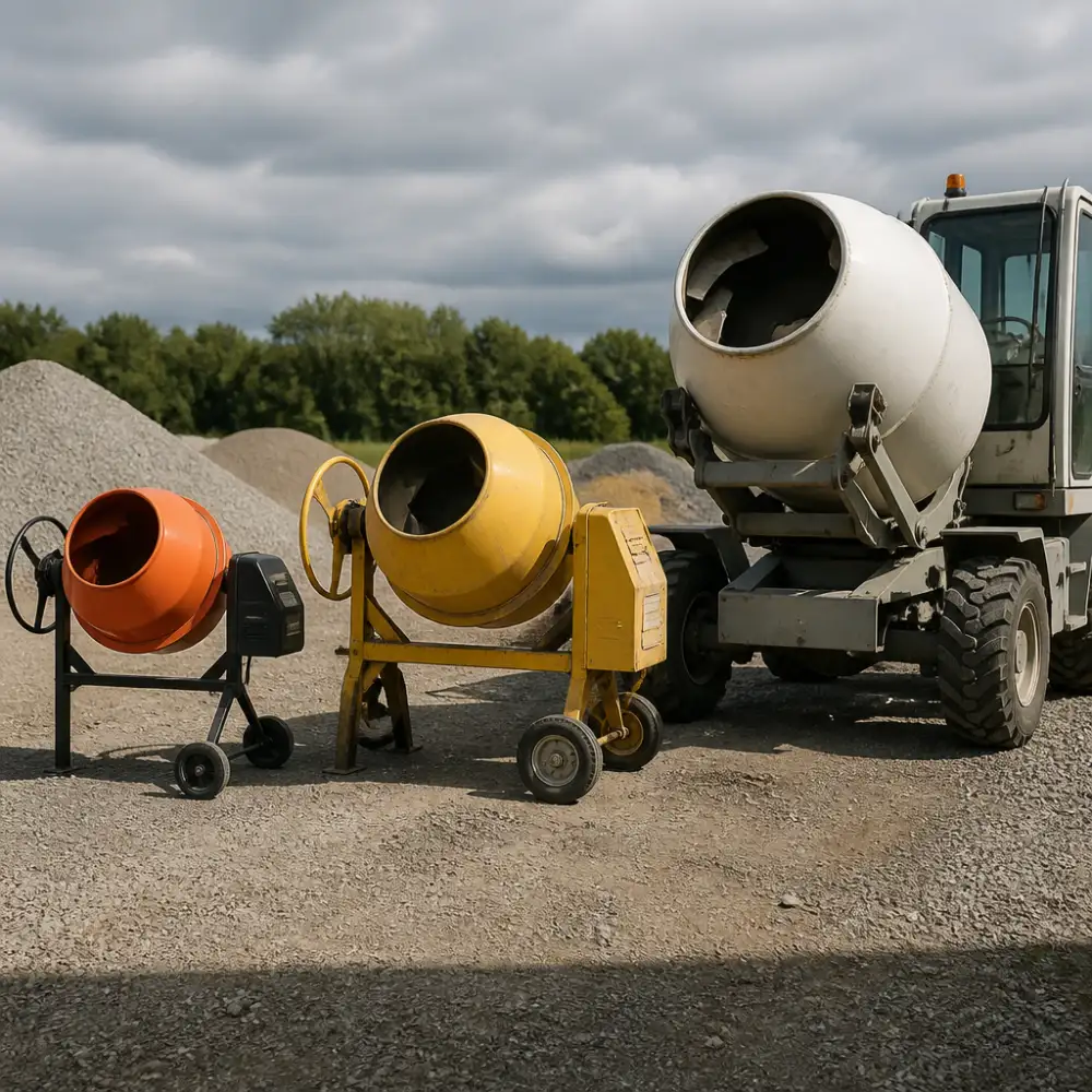 míchačka na beton