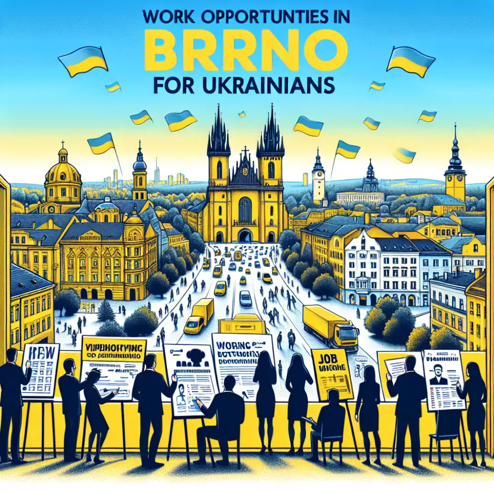 Práce Brno Pro Ukrajince